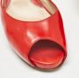 Fendi Vintage Pre-owned Leather sandals Red Dames - Thumbnail 7