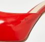 Fendi Vintage Pre-owned Leather sandals Red Dames - Thumbnail 9