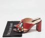 Fendi Vintage Pre-owned Leather sandals Red Dames - Thumbnail 9