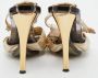 Fendi Vintage Pre-owned Leather sandals Yellow Dames - Thumbnail 5