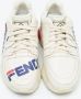 Fendi Vintage Pre-owned Leather sneakers Beige Dames - Thumbnail 3