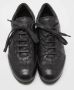Fendi Vintage Pre-owned Leather sneakers Black Dames - Thumbnail 3
