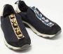 Fendi Vintage Pre-owned Leather sneakers Black Dames - Thumbnail 4