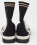 Fendi Vintage Pre-owned Leather sneakers Black Dames - Thumbnail 4