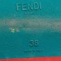 Fendi Vintage Pre-owned Leather sneakers Black Dames - Thumbnail 7