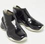 Fendi Vintage Pre-owned Leather sneakers Black Dames - Thumbnail 4