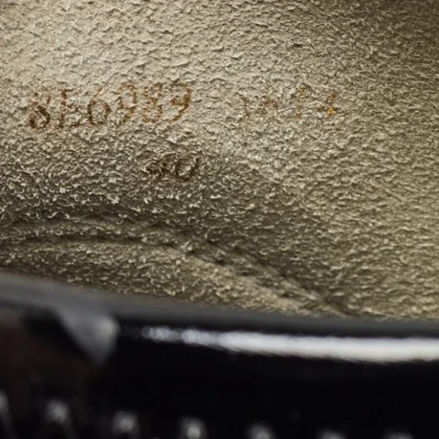 Fendi Vintage Pre-owned Leather sneakers Black Dames