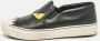 Fendi Vintage Pre-owned Leather sneakers Black Dames - Thumbnail 2