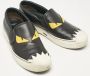 Fendi Vintage Pre-owned Leather sneakers Black Dames - Thumbnail 4
