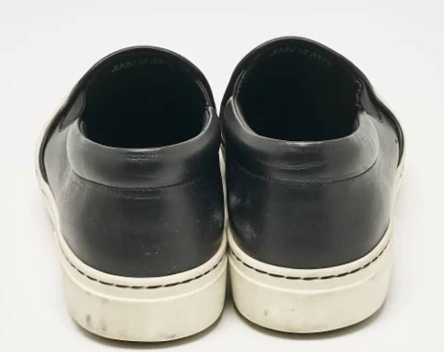 Fendi Vintage Pre-owned Leather sneakers Black Dames