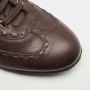 Fendi Vintage Pre-owned Leather sneakers Brown Dames - Thumbnail 8