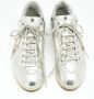 Fendi Vintage Pre-owned Leather sneakers Gray Dames - Thumbnail 3