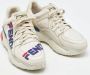 Fendi Vintage Pre-owned Leather sneakers White Dames - Thumbnail 4