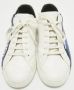 Fendi Vintage Pre-owned Leather sneakers White Heren - Thumbnail 3