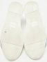 Fendi Vintage Pre-owned Leather sneakers White Heren - Thumbnail 6