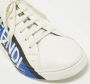 Fendi Vintage Pre-owned Leather sneakers White Heren - Thumbnail 7