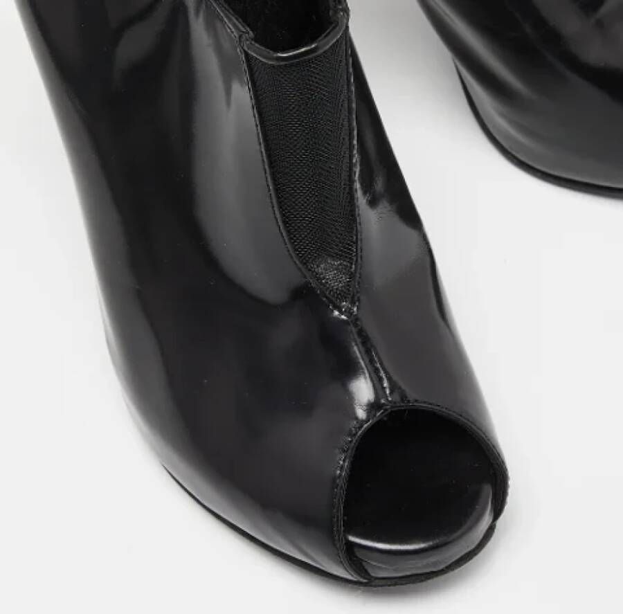 Fendi Vintage Pre-owned Mesh boots Black Dames