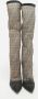 Fendi Vintage Pre-owned Mesh boots Black Dames - Thumbnail 3