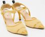 Fendi Vintage Pre-owned Mesh heels Yellow Dames - Thumbnail 3