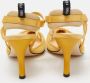 Fendi Vintage Pre-owned Mesh heels Yellow Dames - Thumbnail 4