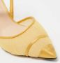 Fendi Vintage Pre-owned Mesh heels Yellow Dames - Thumbnail 6