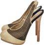 Fendi Vintage Pre-owned Mesh sandals Beige Dames - Thumbnail 3