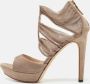 Fendi Vintage Pre-owned Mesh sandals Gray Dames - Thumbnail 2