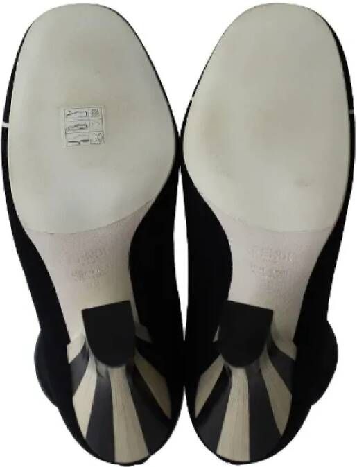 Fendi Vintage Pre-owned Nylon boots Black Dames