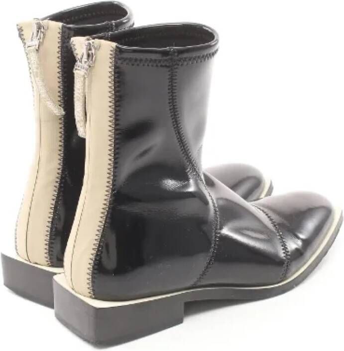 Fendi Vintage Pre-owned Plastic boots Black Dames