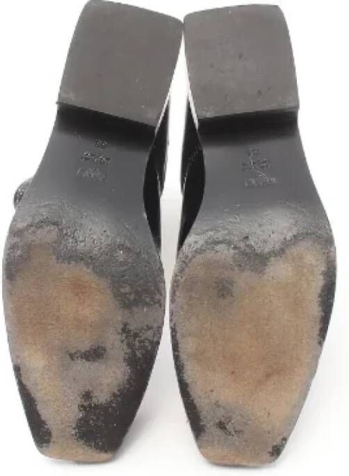 Fendi Vintage Pre-owned Plastic boots Black Dames