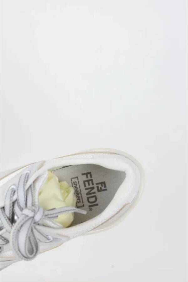 Fendi Vintage Pre-owned Polyester sneakers White Dames