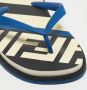 Fendi Vintage Pre-owned Rubber sandals Blue Heren - Thumbnail 7