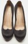 Fendi Vintage Pre-owned Satin heels Black Dames - Thumbnail 3