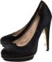Fendi Vintage Pre-owned Satin heels Black Dames - Thumbnail 3