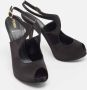 Fendi Vintage Pre-owned Satin heels Black Dames - Thumbnail 4