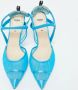 Fendi Vintage Pre-owned Satin heels Blue Dames - Thumbnail 3
