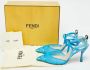 Fendi Vintage Pre-owned Satin heels Blue Dames - Thumbnail 9