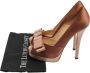 Fendi Vintage Pre-owned Satin heels Brown Dames - Thumbnail 7