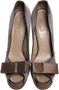 Fendi Vintage Pre-owned Satin heels Gray Dames - Thumbnail 2