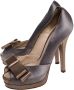 Fendi Vintage Pre-owned Satin heels Gray Dames - Thumbnail 3