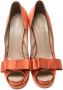 Fendi Vintage Pre-owned Satin heels Orange Dames - Thumbnail 3