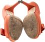 Fendi Vintage Pre-owned Satin heels Orange Dames - Thumbnail 6