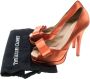 Fendi Vintage Pre-owned Satin heels Orange Dames - Thumbnail 8
