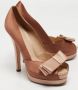 Fendi Vintage Pre-owned Satin heels Pink Dames - Thumbnail 2