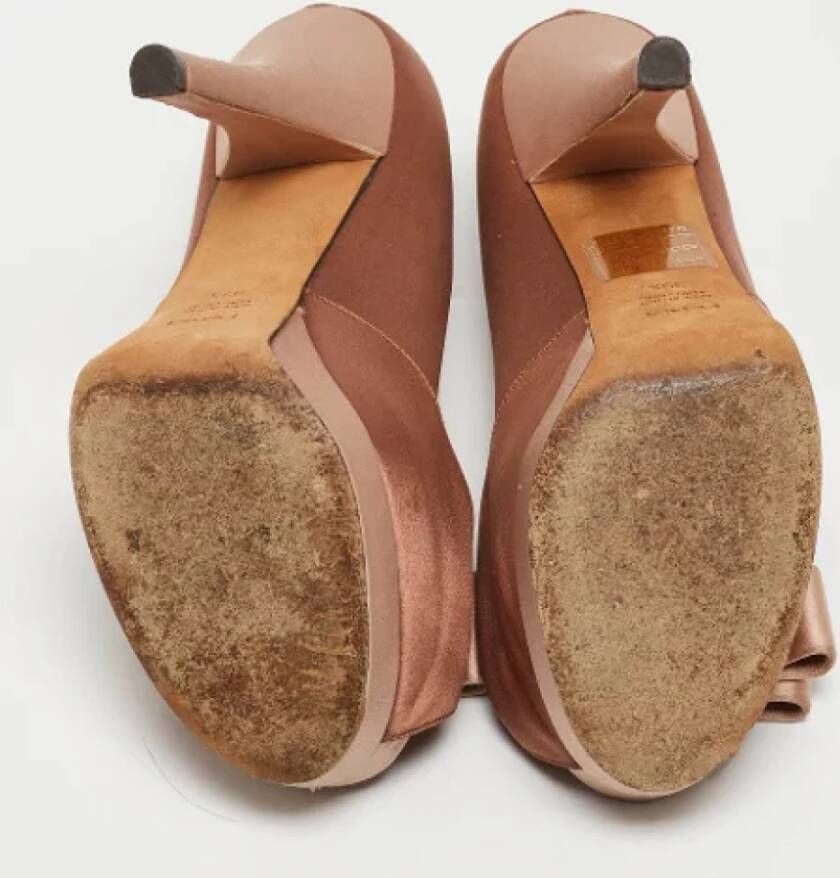 Fendi Vintage Pre-owned Satin heels Pink Dames