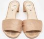 Fendi Vintage Pre-owned Satin sandals Beige Dames - Thumbnail 3