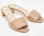 Fendi Vintage Pre-owned Satin sandals Beige Dames - Thumbnail 4
