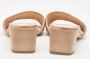 Fendi Vintage Pre-owned Satin sandals Beige Dames - Thumbnail 5