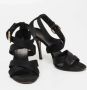 Fendi Vintage Pre-owned Satin sandals Black Dames - Thumbnail 4