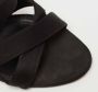 Fendi Vintage Pre-owned Satin sandals Black Dames - Thumbnail 7